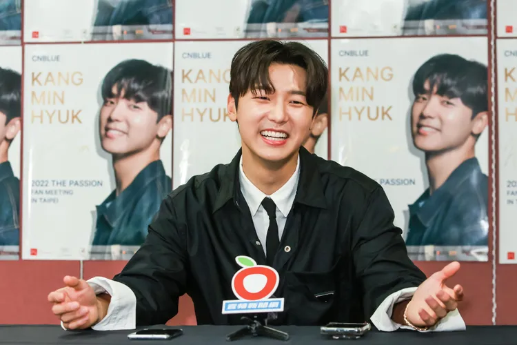 姜敏赫感恩台灣粉絲的支持，才會有今天的他。趙世平攝