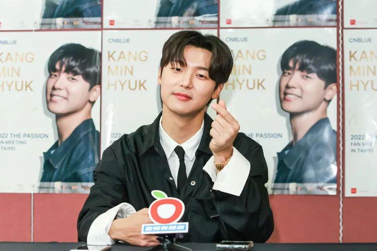 姜敏赫預定明年要再來台灣，期待和台灣粉絲再相見。趙世平攝