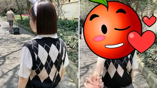 制服妹一轉身！　網全融化：太可愛了