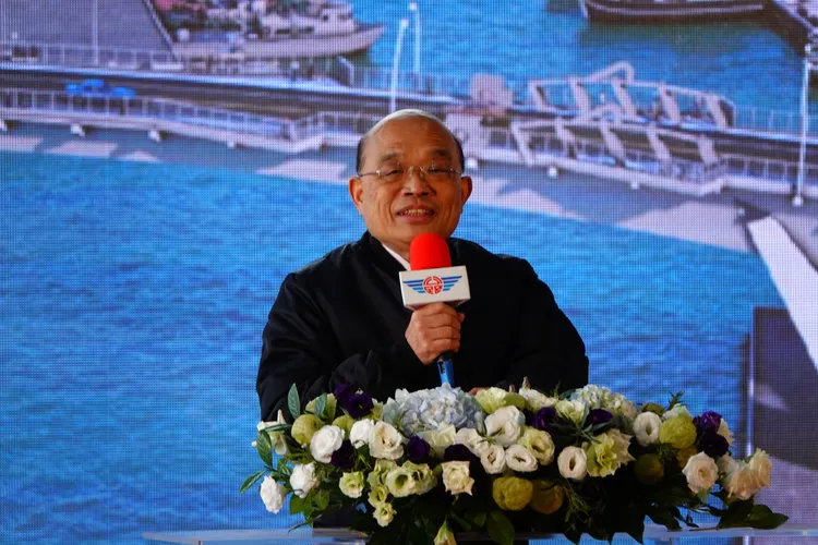 行政院長蘇貞昌。林泊志攝