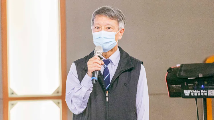 門諾醫院主任鄭穆良。古和純攝