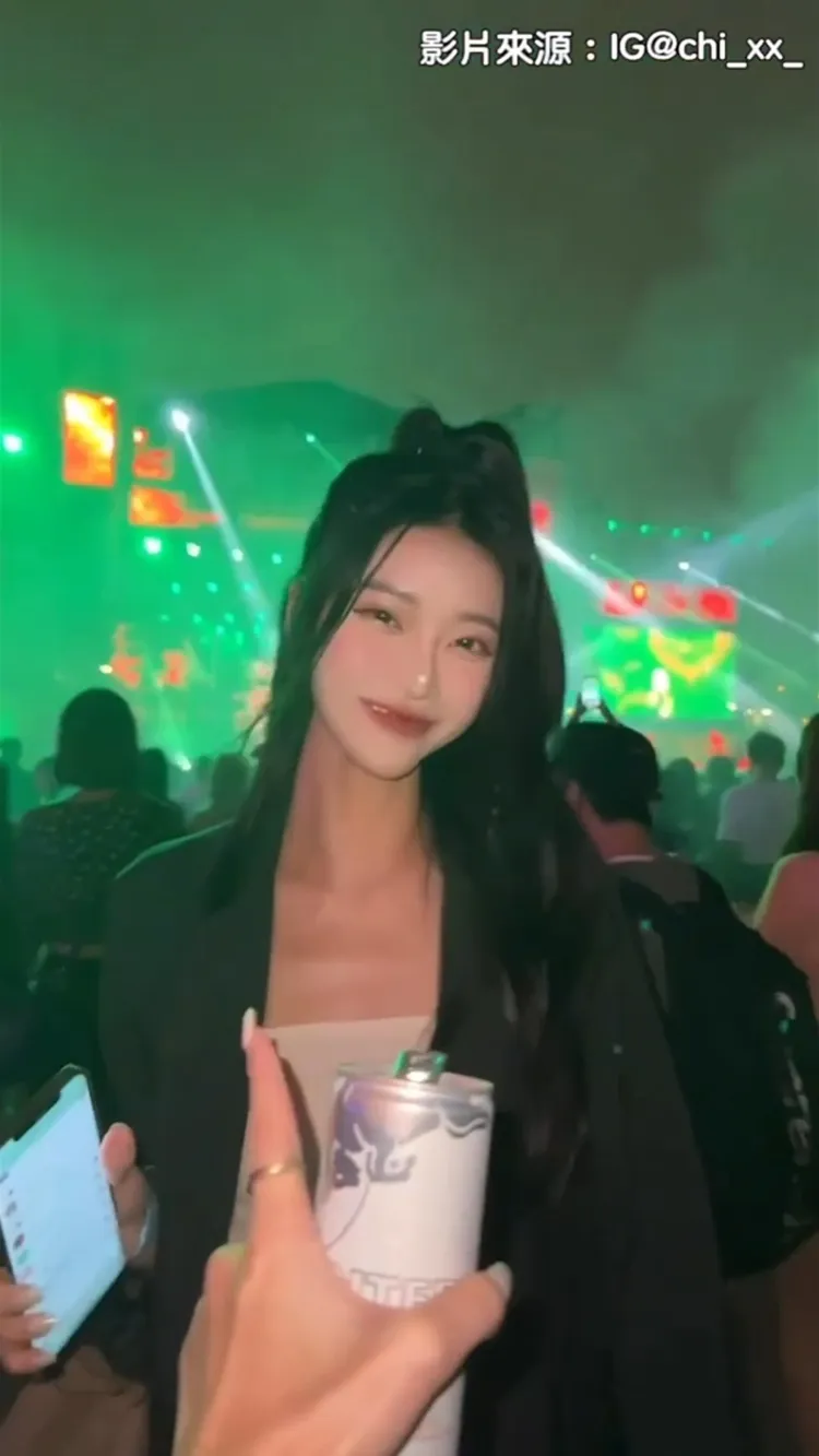 Doris跑趴。本影片截圖經「IG@chi_xx_」授權刊登