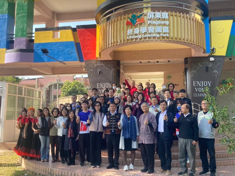 终身學習園區揭幕。陳宏銘攝