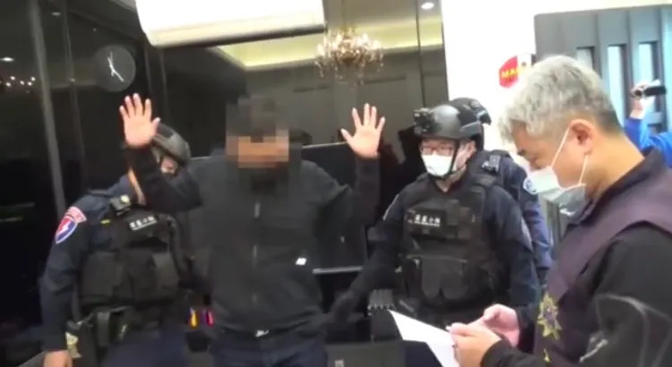 警方破獲以陳男等暴力集團。警方提供