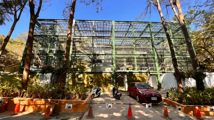 黑猩猩老家「讓出來給人」，園方準備改造成餐飲空間！侯昌騰攝