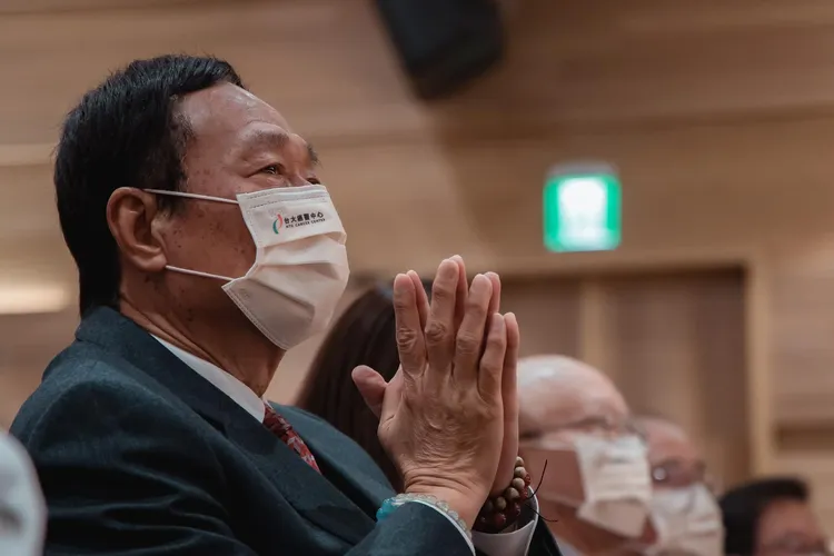 翻攝自郭台銘臉書