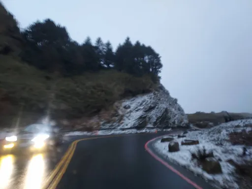 合歡山初雪報到!「白羽紛飛」僅3分鐘 下波降雪得等這條件