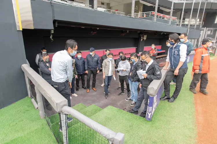 新竹市政府12月8日邀中華職棒大聯盟實地場勘，龍來球場公司共同與會，雙方均肯定改善小組的投入，確認完成相關改善目標與優化作為。