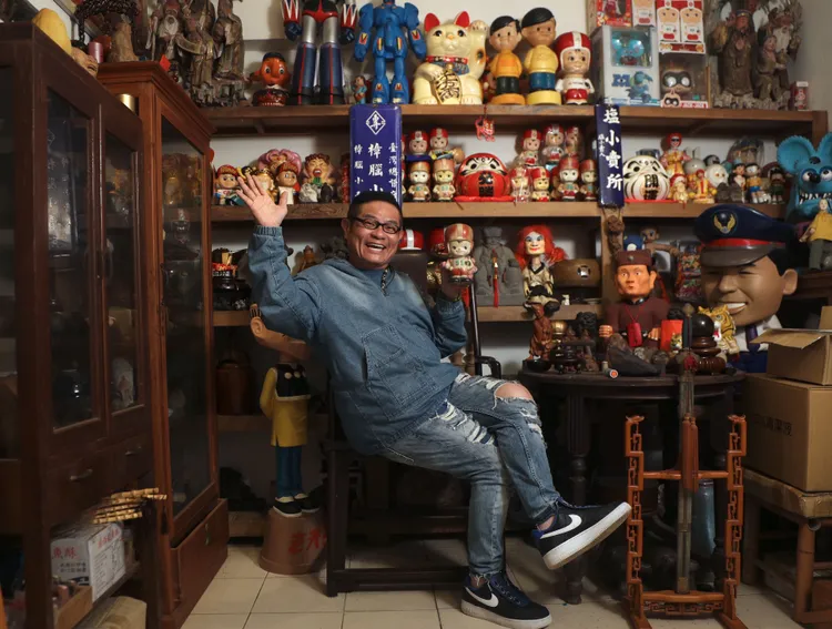 許效舜自認會很長壽。陳明中攝