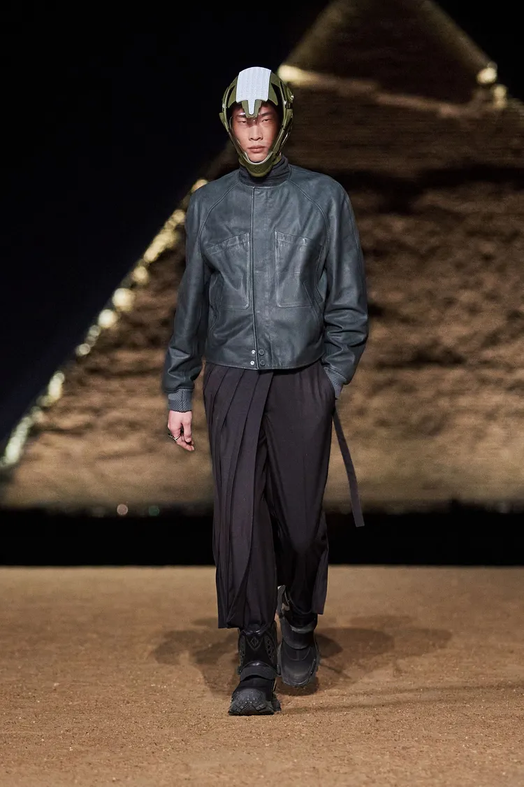 DIOR 2023秋季男裝系列發表。品牌提供