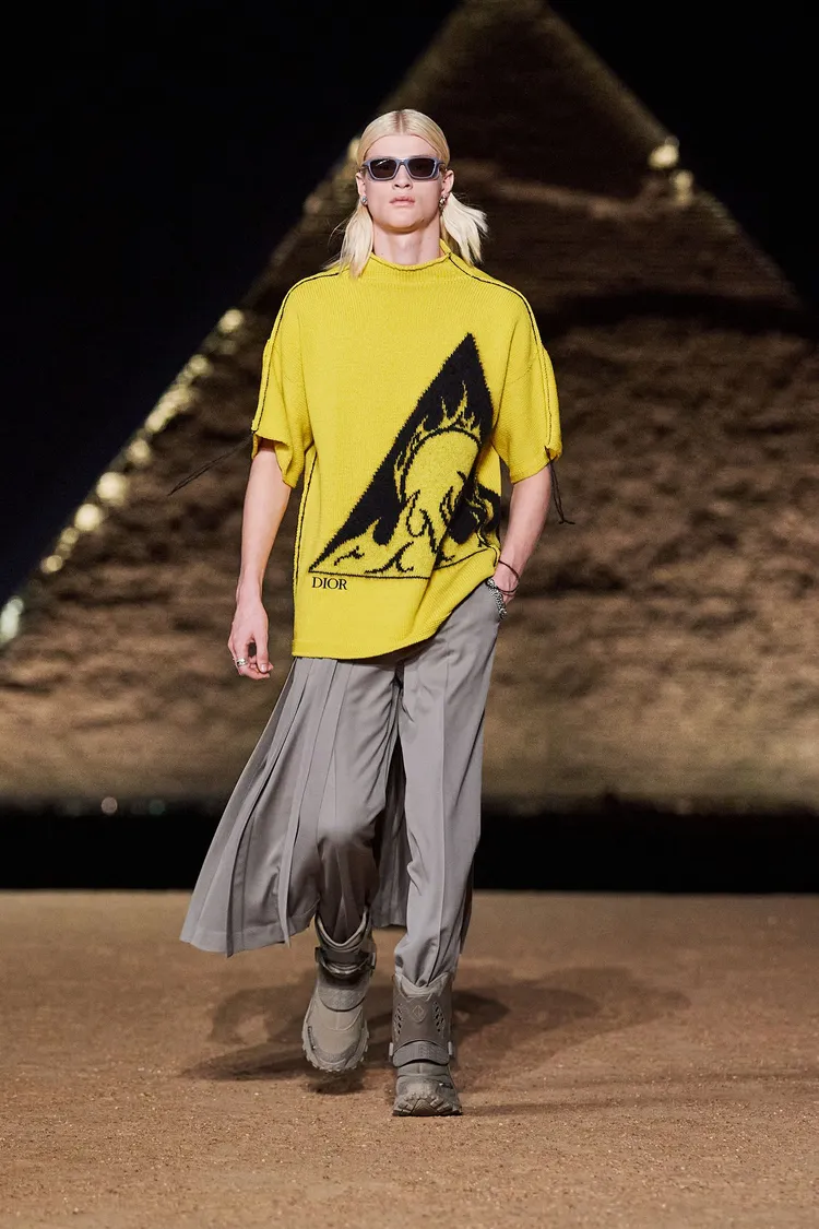DIOR 2023秋季男裝系列發表。品牌提供