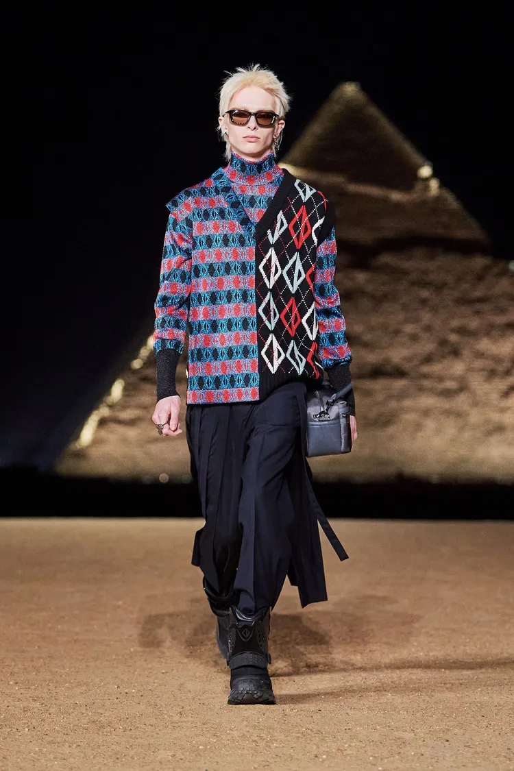 DIOR 2023秋季男裝系列發表。品牌提供