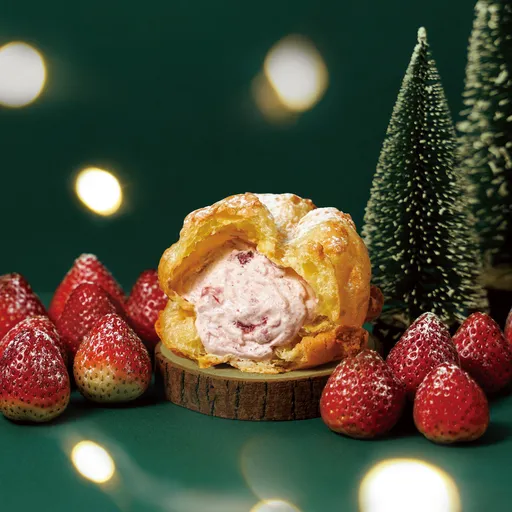 草莓季|手搖熱飲第2杯半價、泡芙禮盒只賣3天 整顆布丁巧莓蛋糕上市