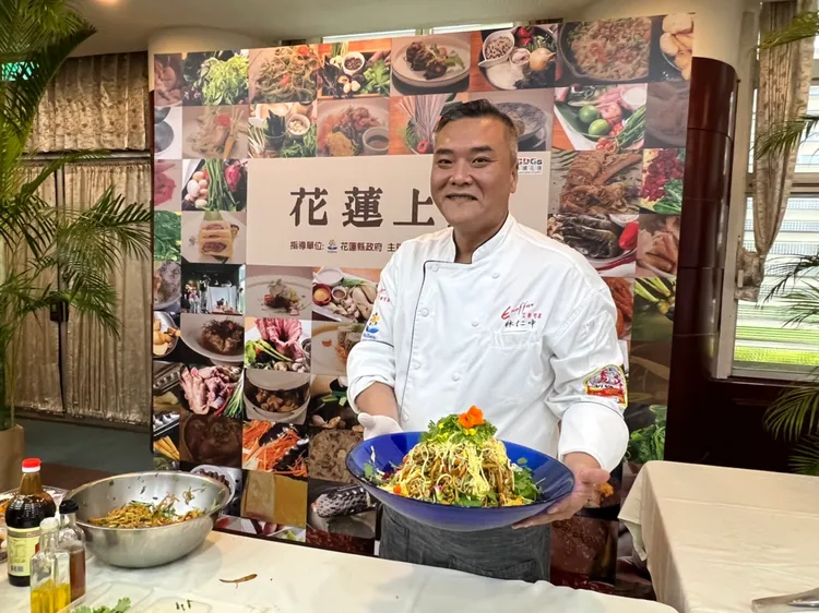 花蓮上菜介紹在地好食材。縣府提供