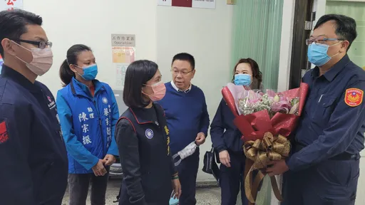 藍營與無黨民代慰問中正所 監視畫面警方低調送南檢釐清