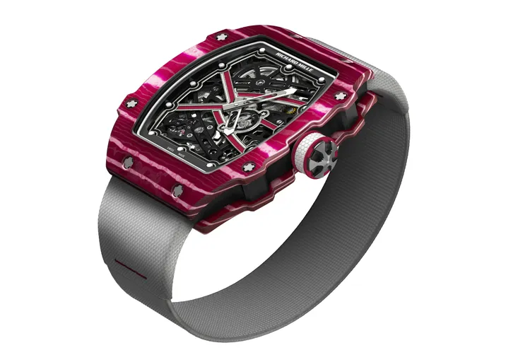 RICHARD MILLE 67-02 High Jump腕錶，約533萬元。品牌提供