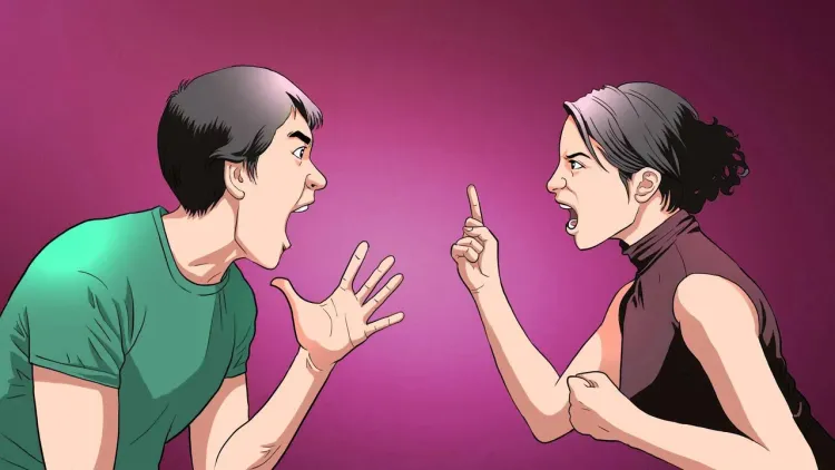 伴侶之間出現溝通不良的情況。示意圖／業者提供