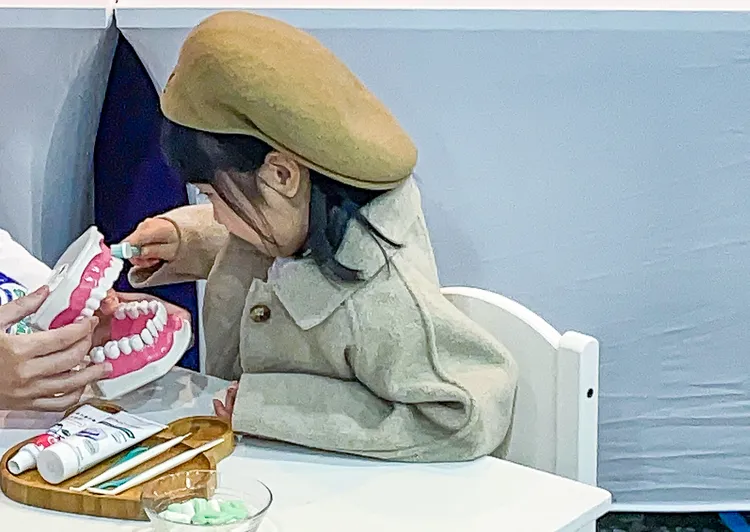 疫情造成兒童齲齒問題衍生嚴重後果。圖非當事人，賴昀岫攝