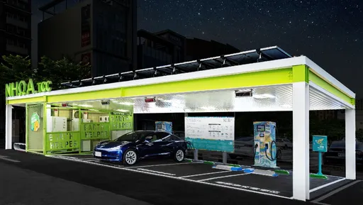 台泥儲能充電站推電動車離峰充電 22點到10點充一度送一度