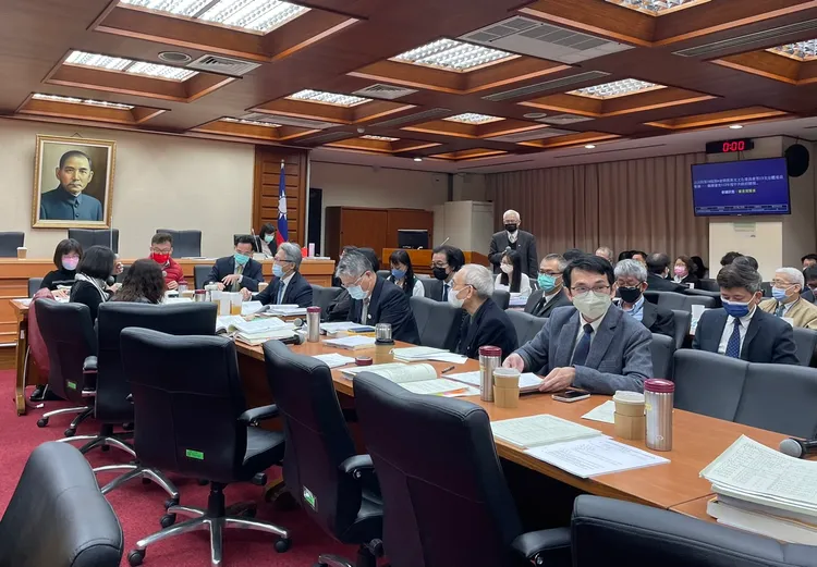 今立法院教文會進行中研院預算審查。陳明萱攝