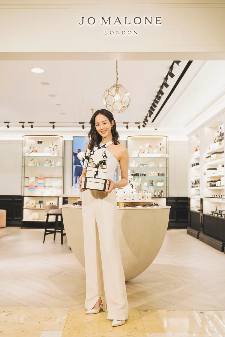 張鈞甯日前現身Jo Malone活動，分享最喜愛鼠尾草與海鹽香氣。品牌提供