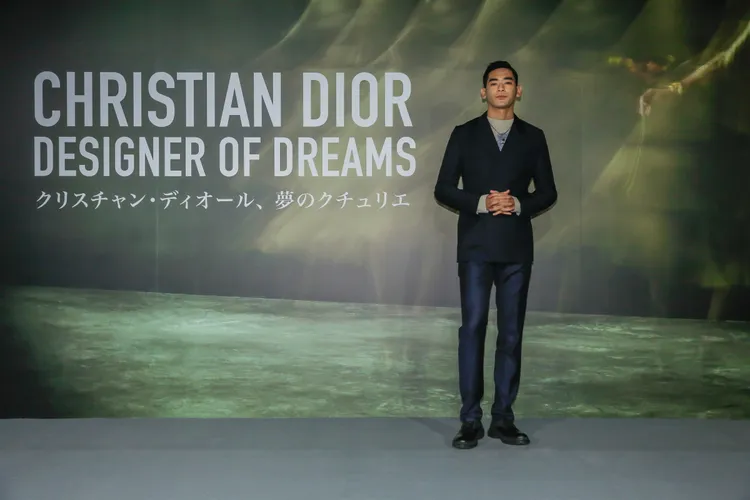 男星本木雅弘的帥兒UTA內田雅樂。品牌提供