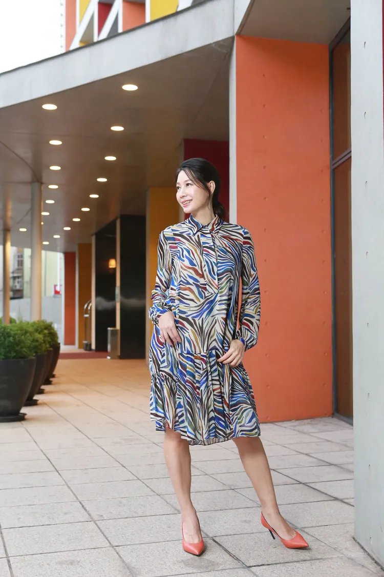 丁寧打趣說全台灣只有她可以演這個角色，因為就在一個時空，若覺得她演不好，她說聲Sorry囉。朱世閎攝