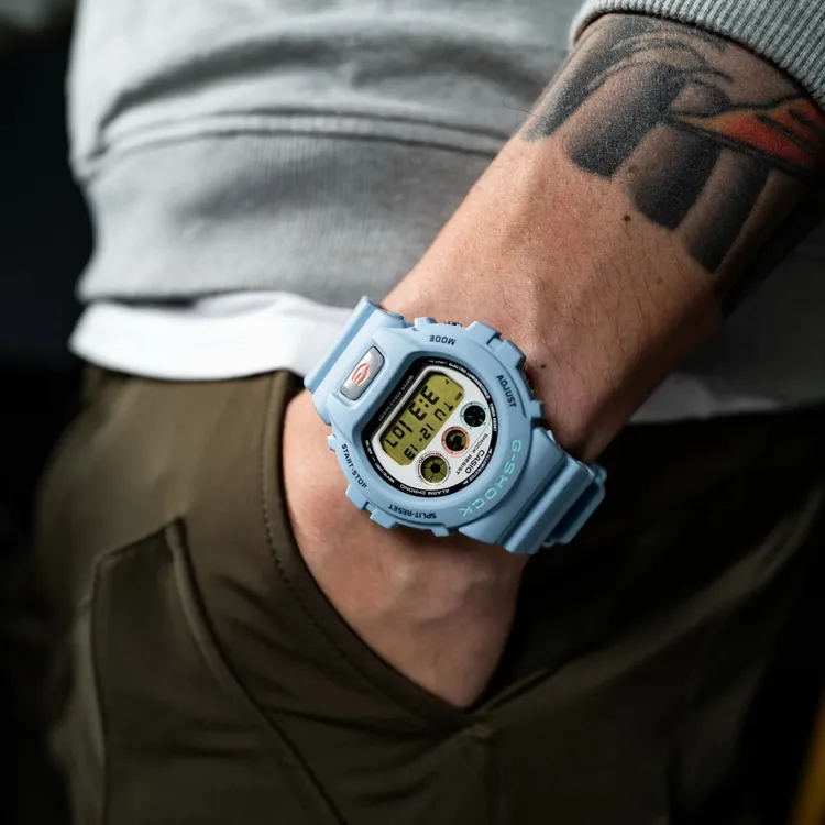 G-SHOCK 6900-PT1聯名錶，定價180美元（約5550元台幣），已售磬。翻攝HODINKEE官網
