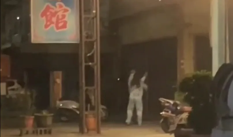 陳姓女子打了阮男一巴掌。讀者提供