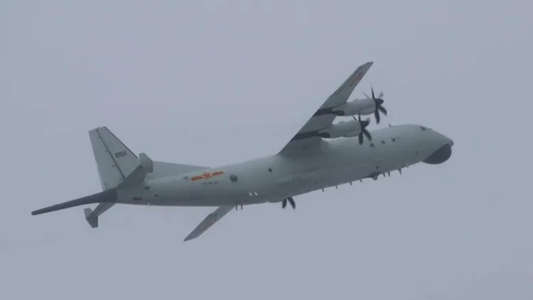 解放軍運-8反潛機。國防部提供