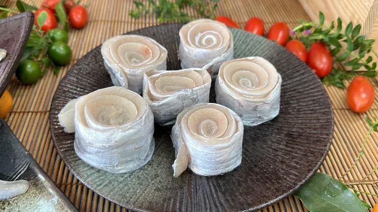 白帶魚卷。林泊志攝