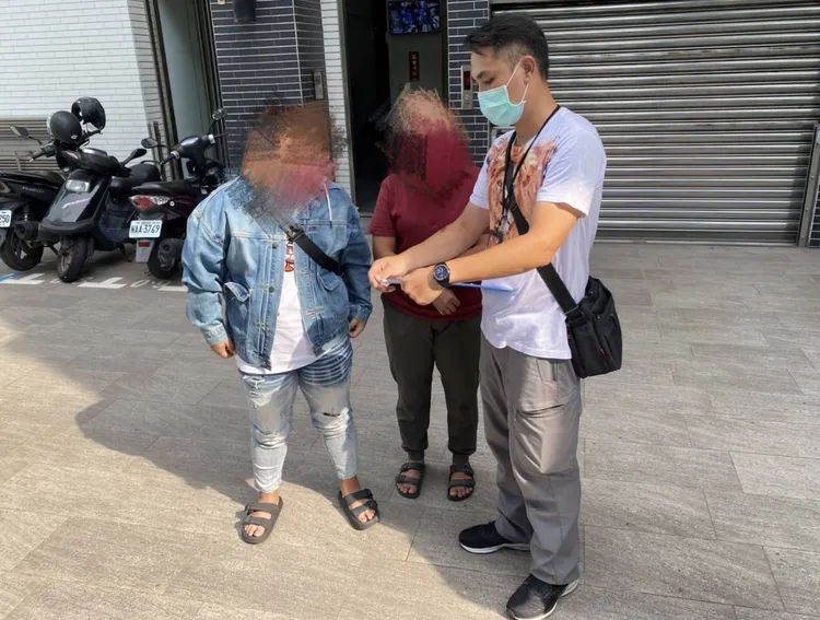 警方逮捕其他共犯。桃園警分局提供