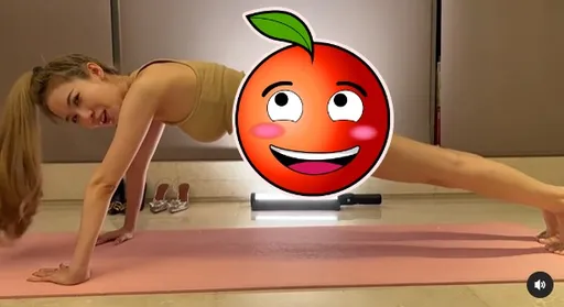 中空妹伏地挺身大挑戰！曖昧叫聲歪樓了　網笑：這聲音很可以