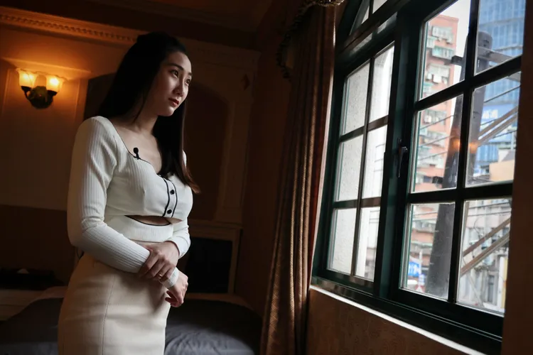 黎兒其實已經當媽了，身材卻還是一級棒。林林攝