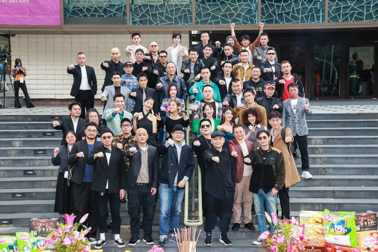 《角頭》影集版今舉辦開鏡記者會。趙世平攝