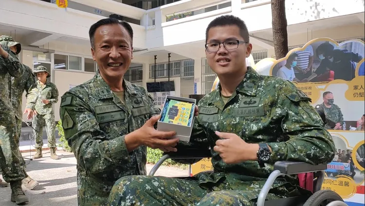 特指部指揮官邱之峯少將表示，秦良丰是一個勵志的生命故事。莊全成提供