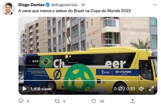 世界盃|回家!「森巴軍團」8強賽意外中箭落馬!今天就搭包機返巴西