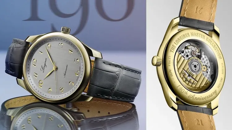 Master巨擘系列18K金腕錶，限量190只，37萬3500元。品牌提供