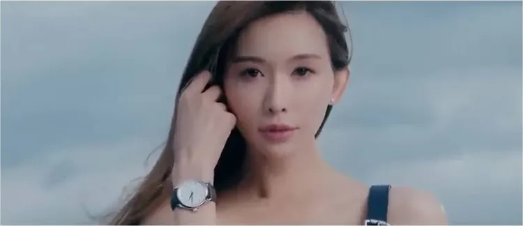 林志玲為浪琴表拍攝新廣告。翻攝林志玲IG