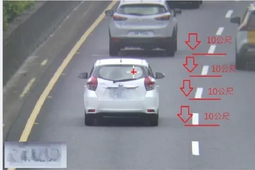 不爽「前車慢、中線有車不能超」 被罰未保持安全距離!網打臉:確定三寶