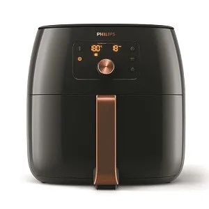 飛利浦健康氣炸鍋XXL高規版黑金色，原價2萬1900元，特價1萬990元。業者提供