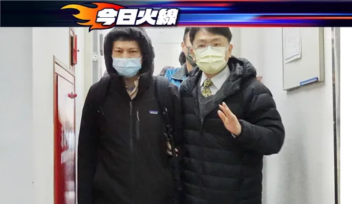  高虹安和男友北機應訊中！檢調搬走立院證物　辦公室主任臉色鐵青被帶回