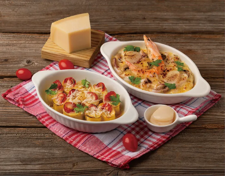 Aunt Stella詩特莉品牌咖啡廳推出暖冬全新菜色，包含兩款焗烤新餐。業者提供