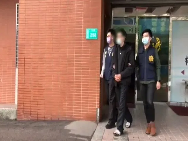 邱男被捕移送法辦。桃園警分局提供