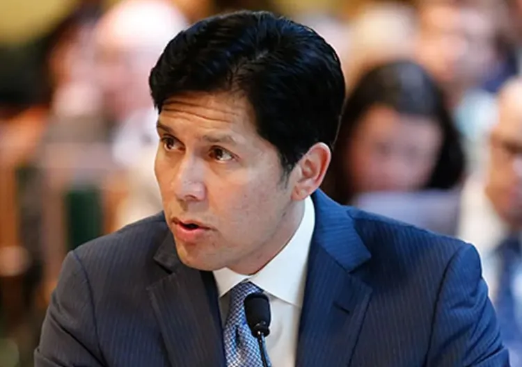 美國洛杉磯市議員梁家訓面臨辭職下台的壓力。翻攝洛杉磯市議會