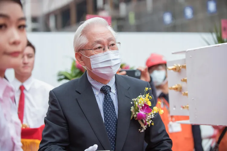 國科會主委吳政忠(台積電提供）