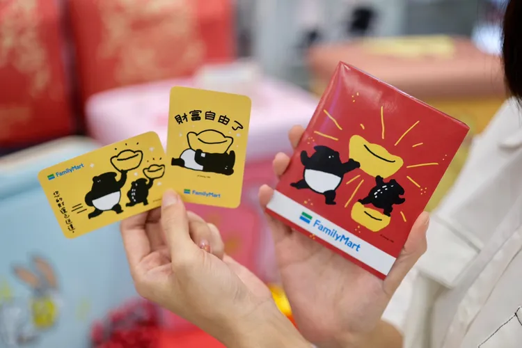 one貘好運卡，售價200元/張。陳志淵攝