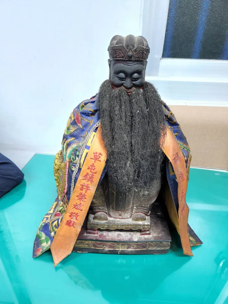 遭竊的土地公。警方提供