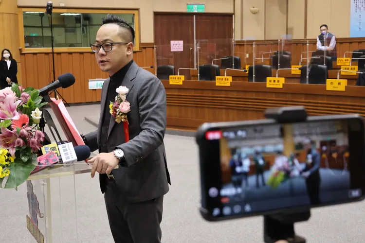 議長童子瑋認為芳區、萬里區、金山區、貢寮區、雙溪區、平溪區可與基隆合併。資料照片