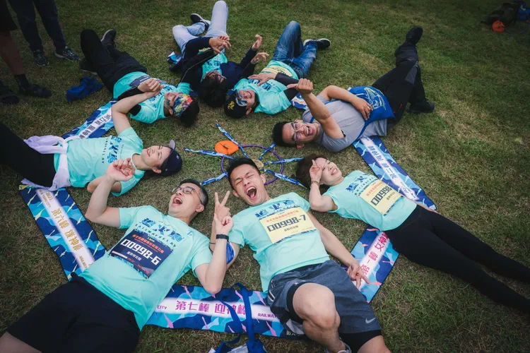 結合觀光、鐵道與路跑的新北市鐵道馬拉松接力賽，2023年4月16日等你組隊來挑戰。觀光局提供